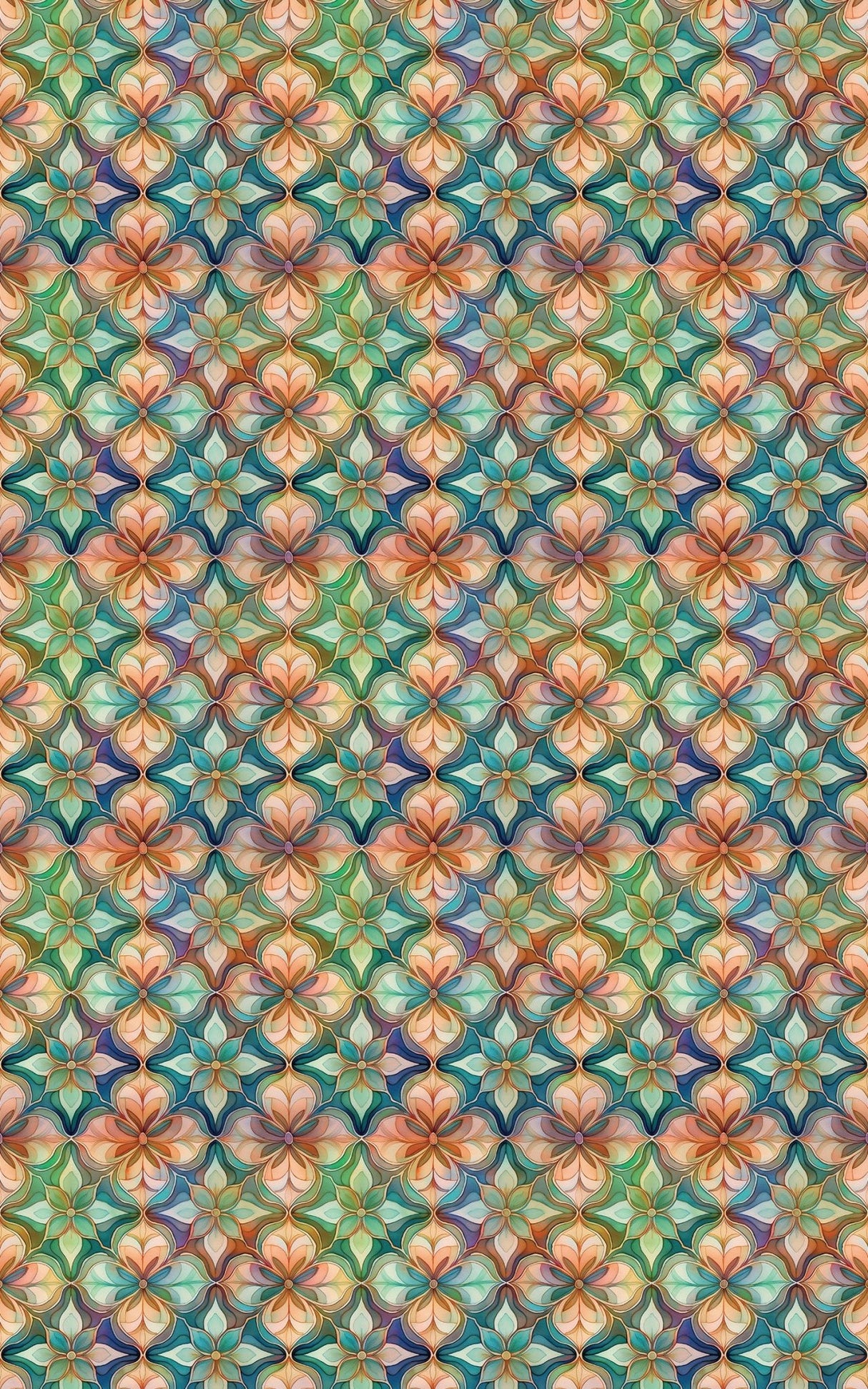 Nouveau Quatrefoil - London Penny Gift Wrap