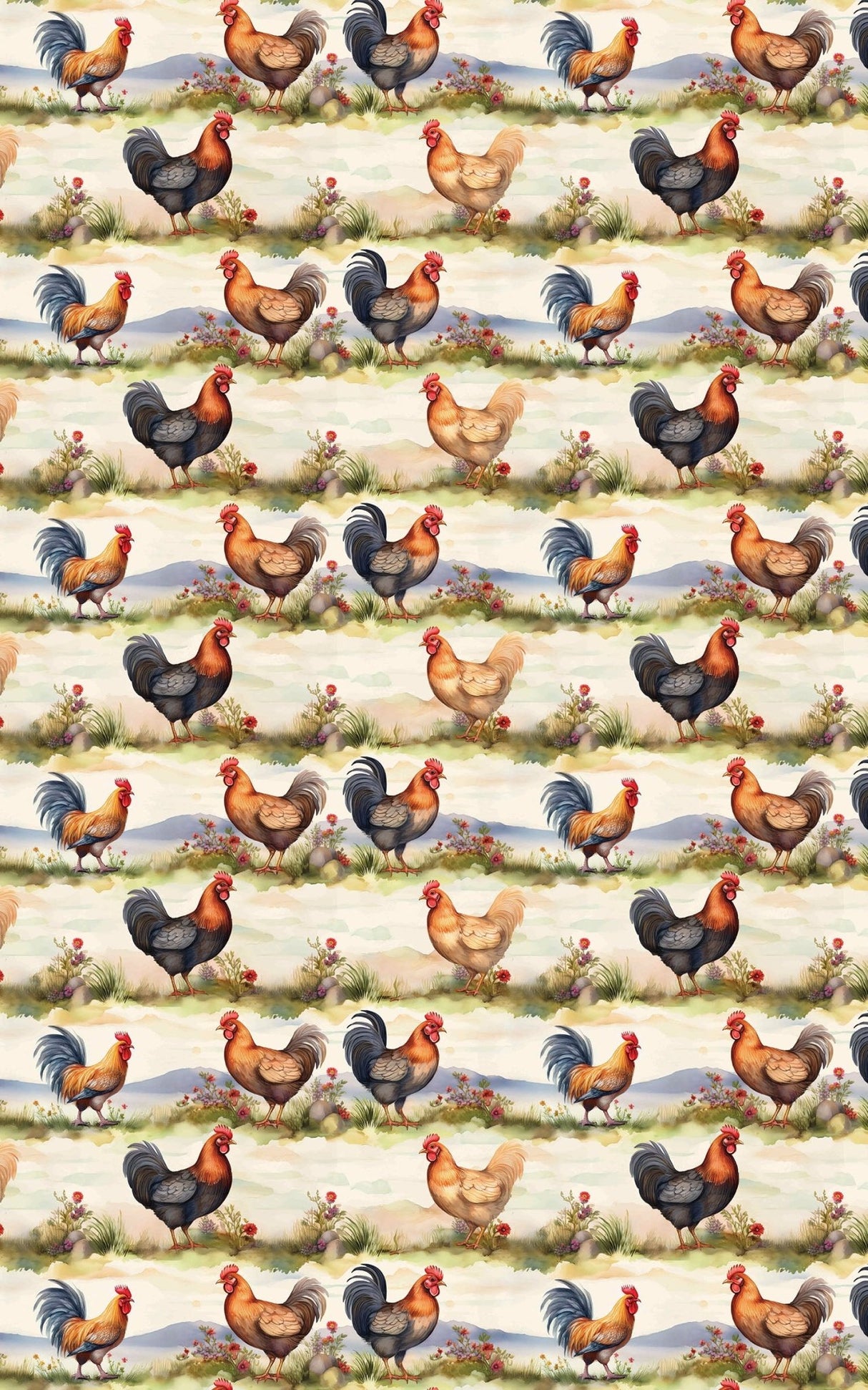 Cluck & Charm - London Penny Gift Wrap