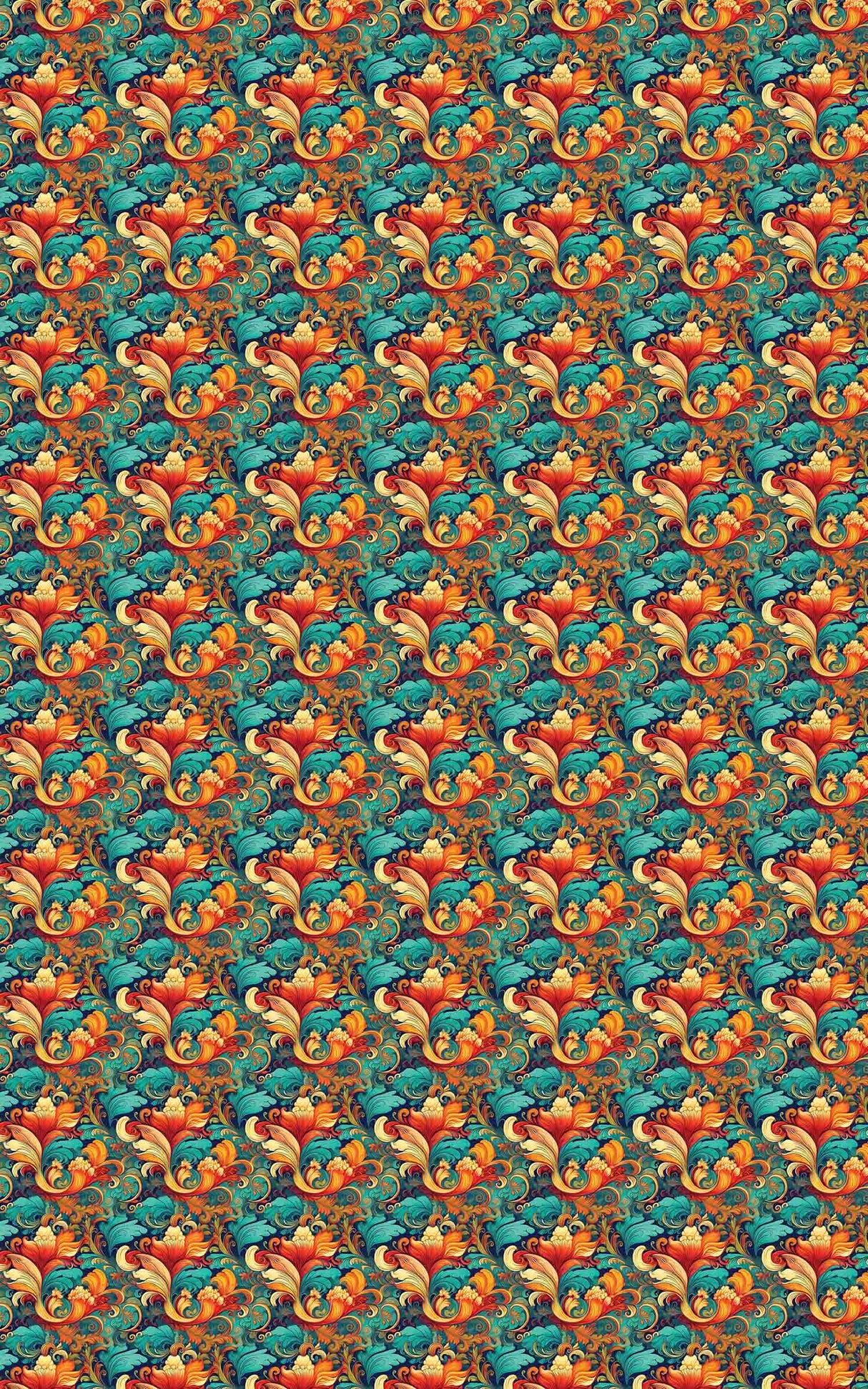 Sunset Baroque - London Penny Gift Wrap