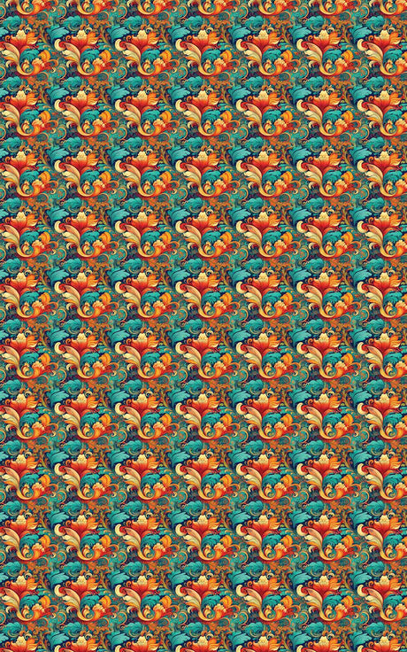 Sunset Baroque - London Penny Gift Wrap