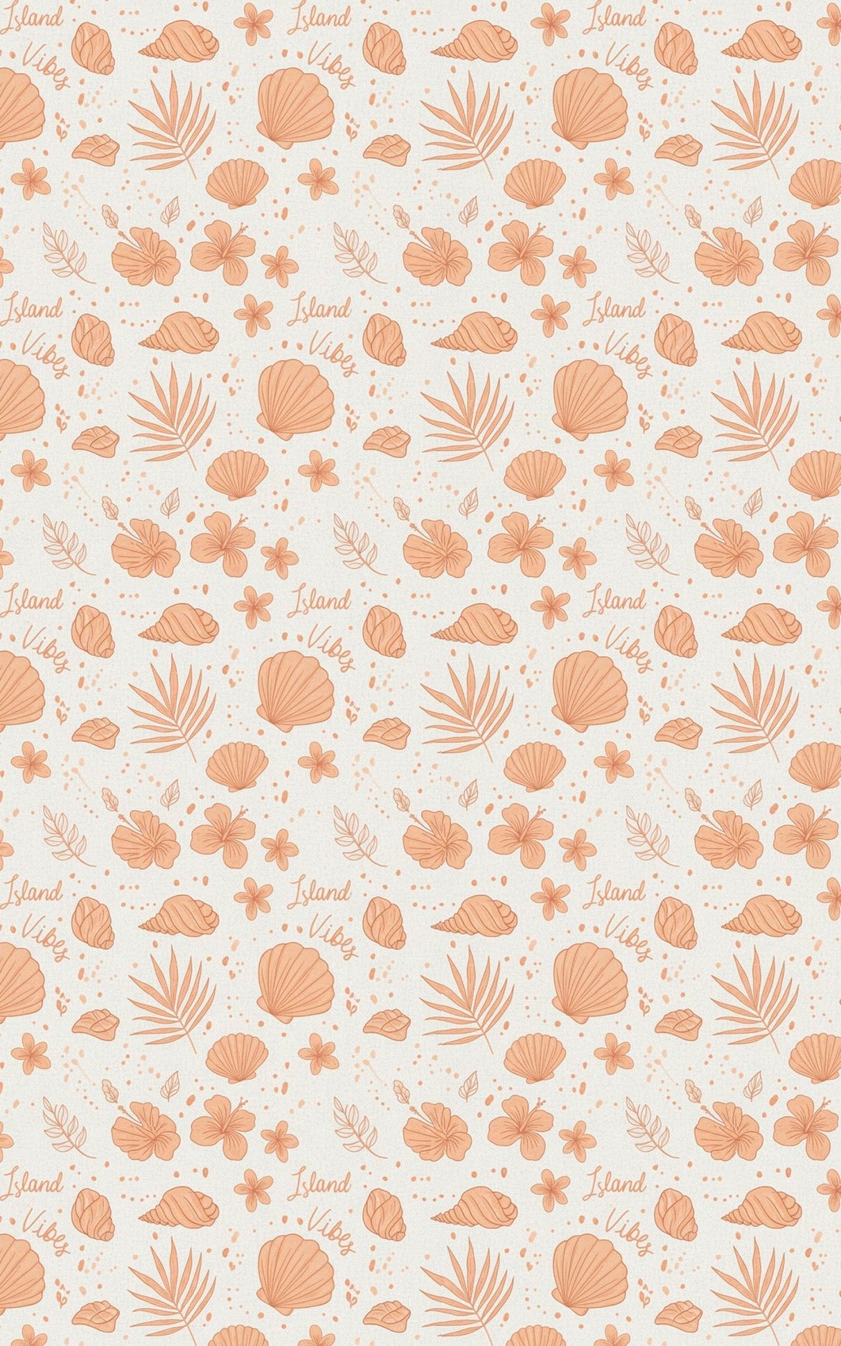 Coastal Shells - London Penny Gift Wrap