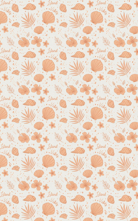 Coastal Shells - London Penny Gift Wrap