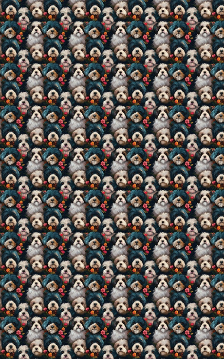 Bichon Frisé Elegance - London Penny Gift Wrap