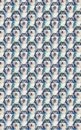 Alaskan Malamute Puff - London Penny Gift Wrap