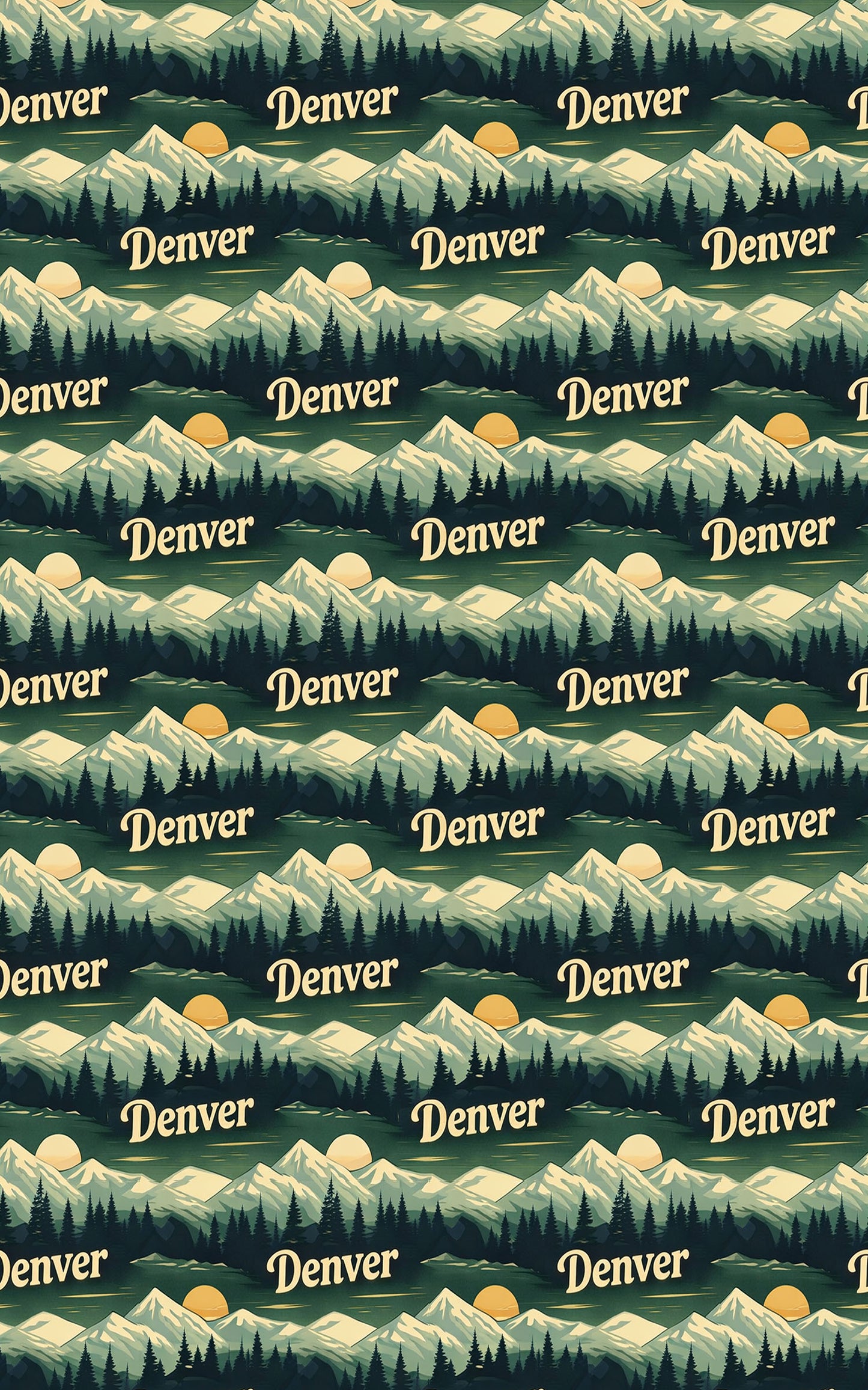 Denver — Alpine Horizon Wrapping Paper