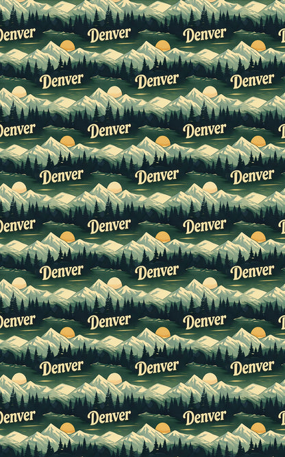 Denver — Alpine Horizon Wrapping Paper