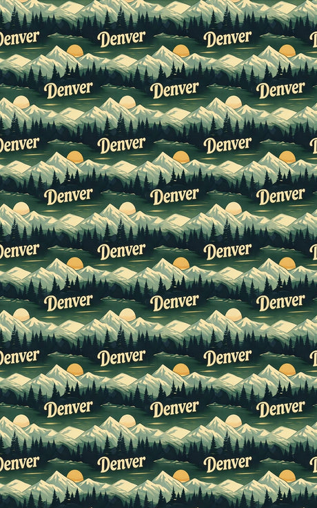 Denver — Alpine Horizon Wrapping Paper - London Penny Gift Wrap