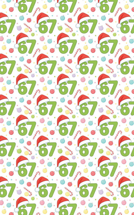 Holiday 67 Pattern - London Penny Gift Wrap