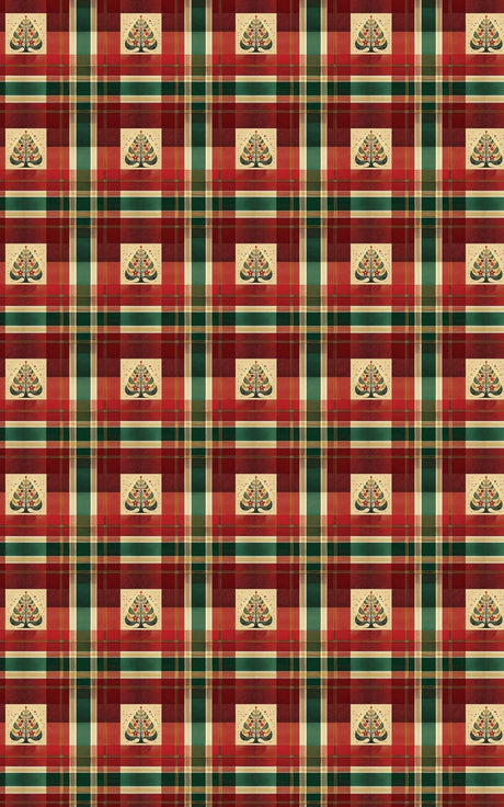 Tartan Tidings - London Penny Gift Wrap