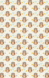 Owls Celebrate Hanukkah - London Penny Gift Wrap