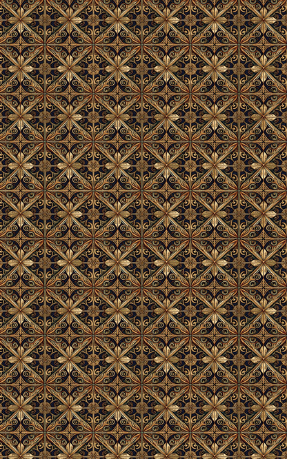 Baroque Scroll Tile
