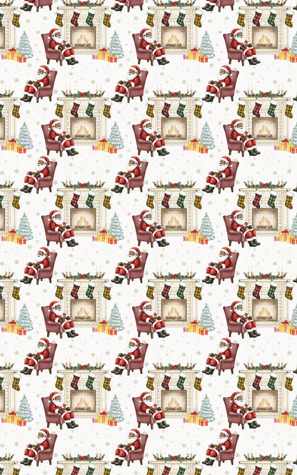 Fireside Santa