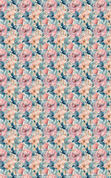 Azure Bloom - London Penny Gift Wrap