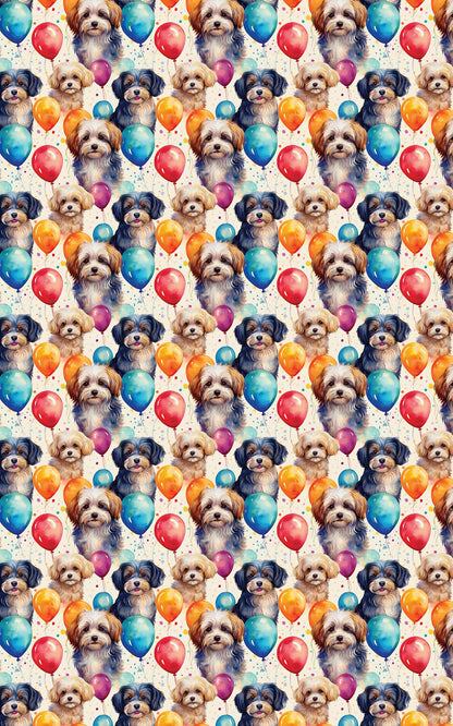 Havanese Birthday Balloons