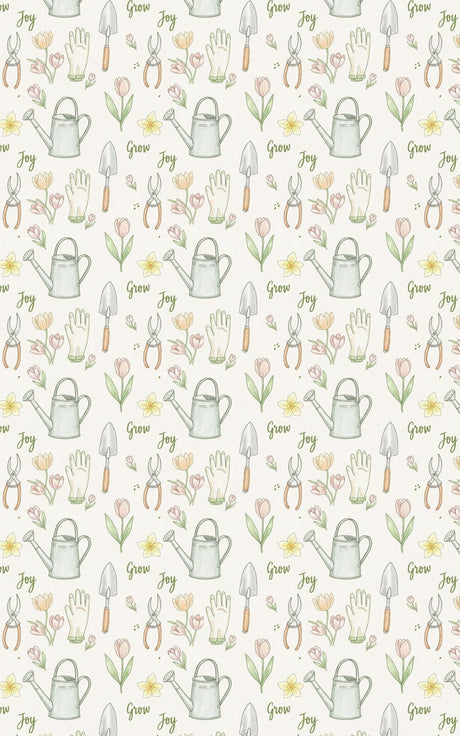 Garden Tools - London Penny Gift Wrap