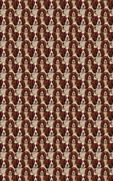 Paw Prints & Springer Sprints - London Penny Gift Wrap
