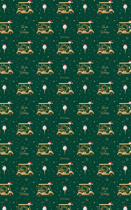 Fairway Festivities - London Penny Gift Wrap