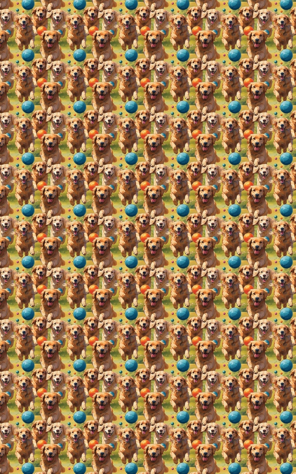 Golden Trot - London Penny Gift Wrap