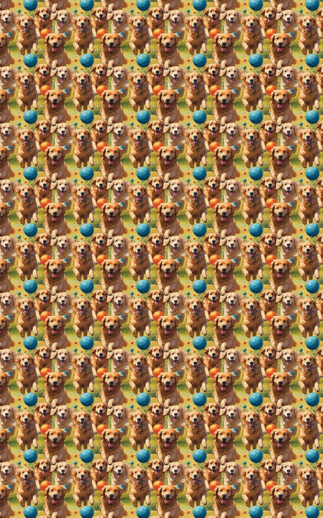 Golden Trot - London Penny Gift Wrap