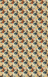 Ragdoll Romp - London Penny Gift Wrap