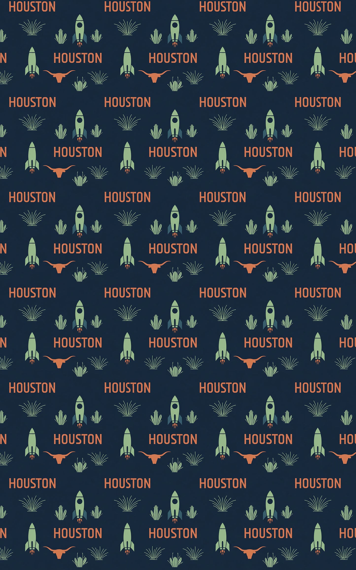 Houston — Space & Prairie Wrapping Paper