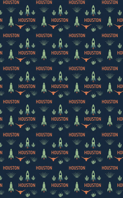 Houston — Space & Prairie Wrapping Paper