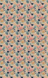 Flowered Milestones - London Penny Gift Wrap