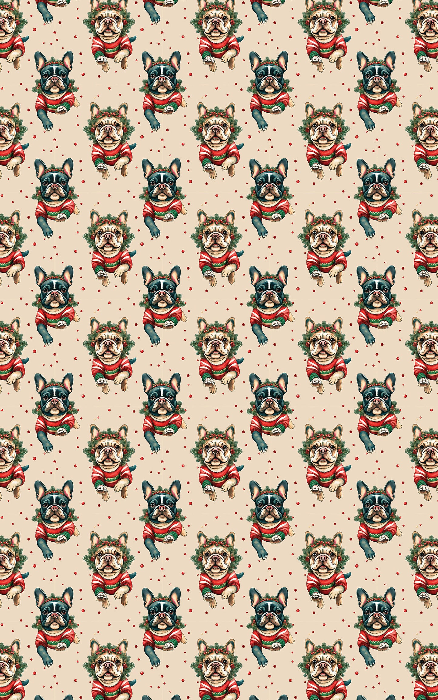 Frenchies Holiday Sweaters