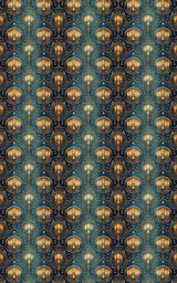 Stars Above the Menorah - London Penny Gift Wrap