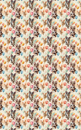 Chihuahua Birthday Balloons - London Penny Gift Wrap