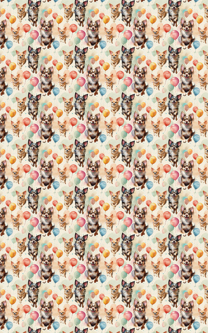Chihuahua Birthday Balloons