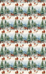 Evergreen Equestrian - London Penny Gift Wrap