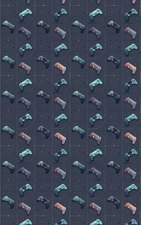 Controller Core Grid Wrapping Paper - London Penny Gift Wrap