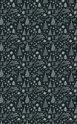 Festive Script - London Penny Gift Wrap