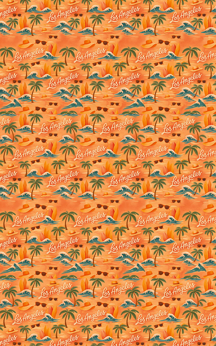Los Angeles - Sunset Boulevard Vibes Wrapping Paper