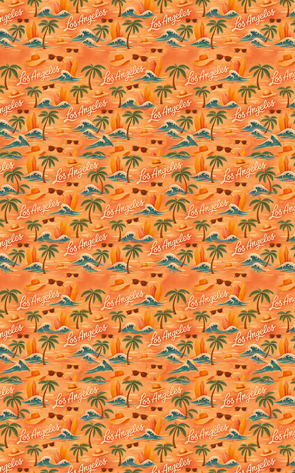 Los Angeles - Sunset Boulevard Vibes Wrapping Paper