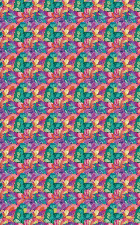 Confetti Bloom - London Penny Gift Wrap