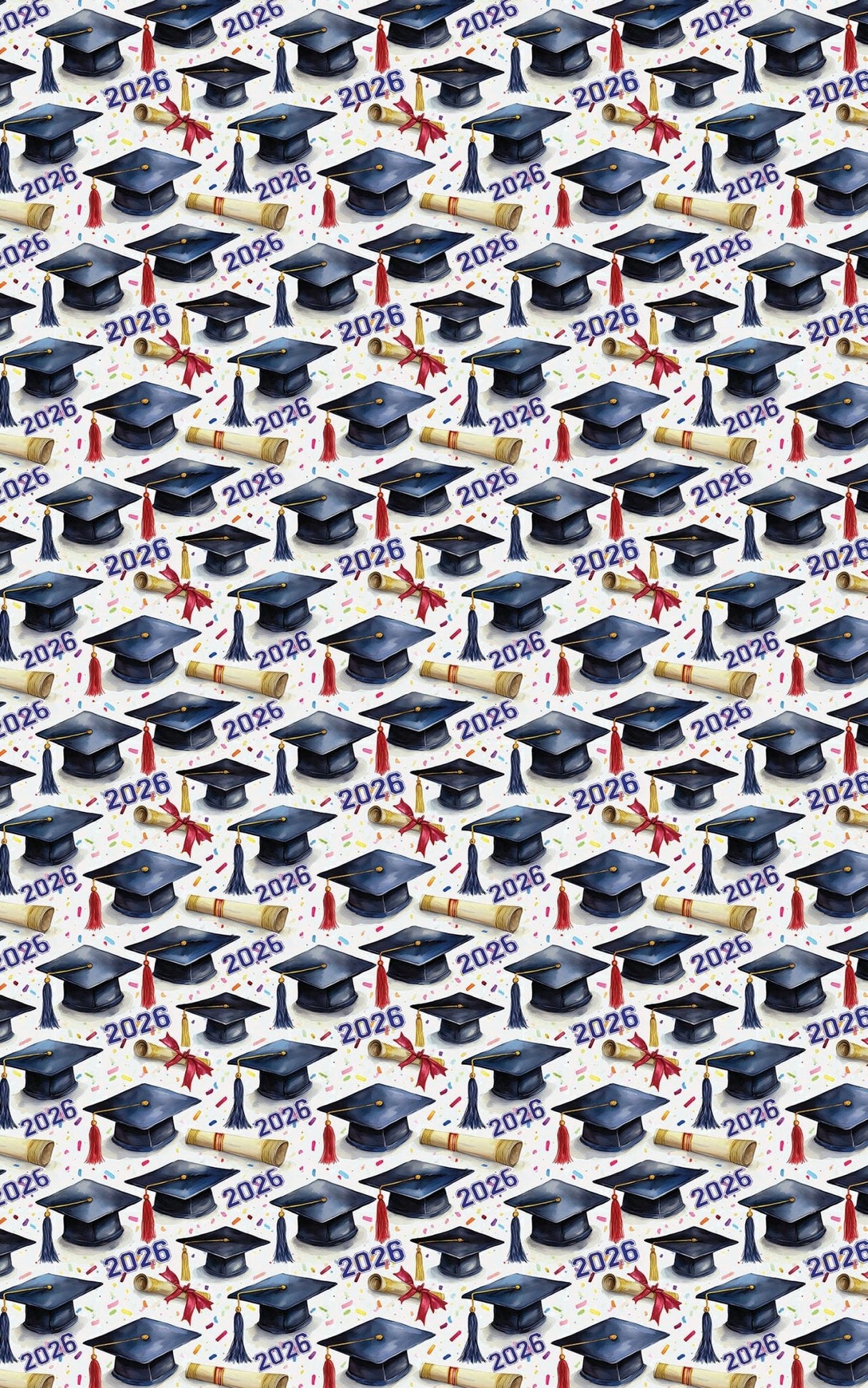 Caps and Diploma 2026 - London Penny Gift Wrap