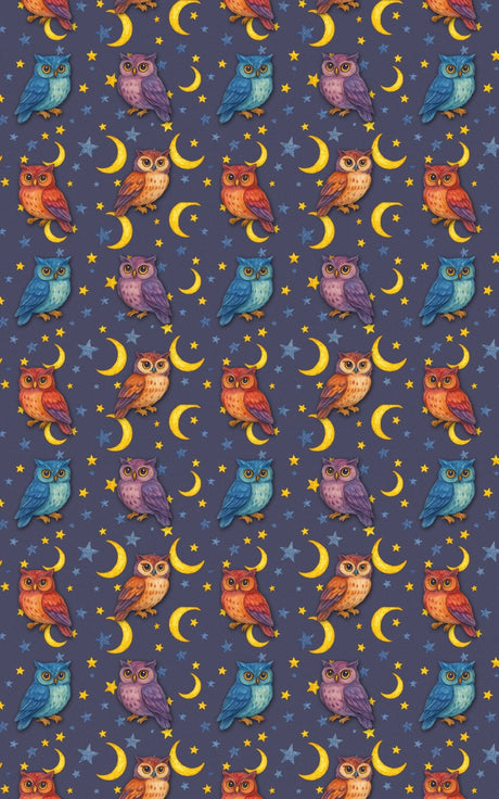 Twilight Feathers - London Penny Gift Wrap