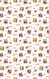 Polaroid Love Memories - London Penny Gift Wrap