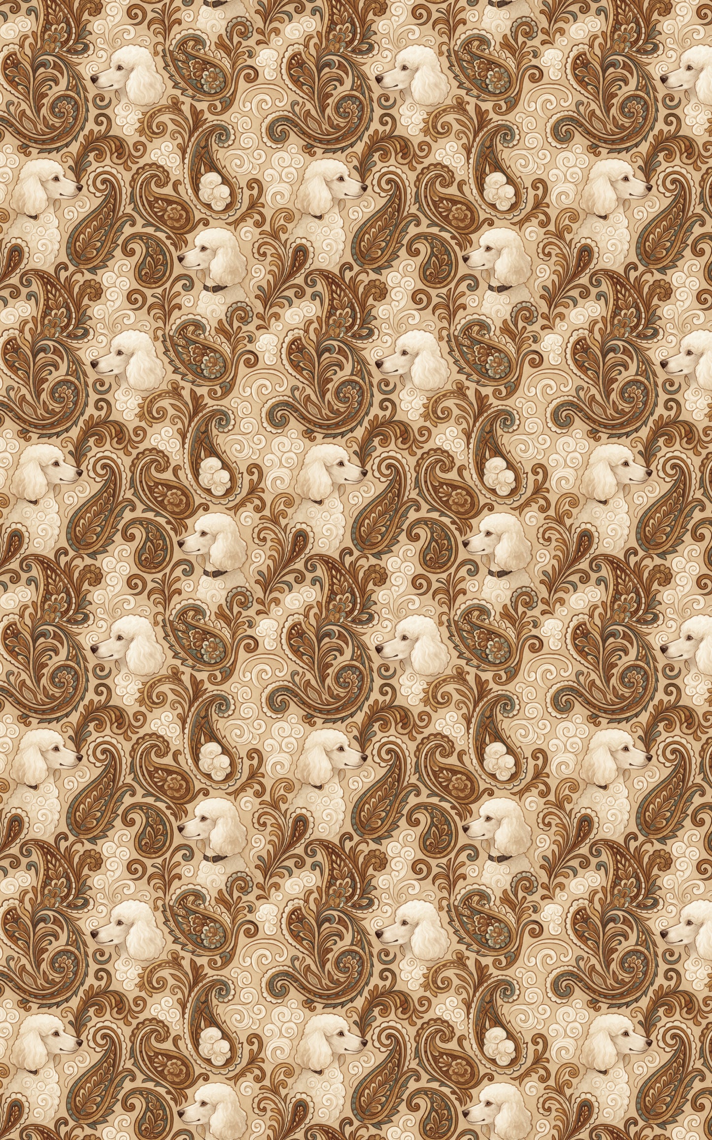Poodle Paisley