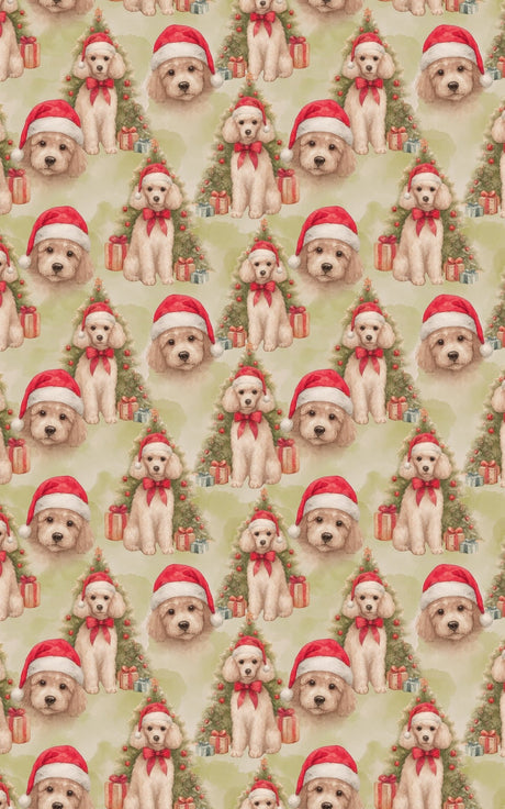 Joy Wrapped in Fur - London Penny Gift Wrap