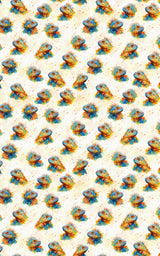 Tropic Bloom Iguana - London Penny Gift Wrap