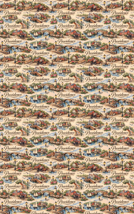 Providence Harbor Brick - London Penny Gift Wrap