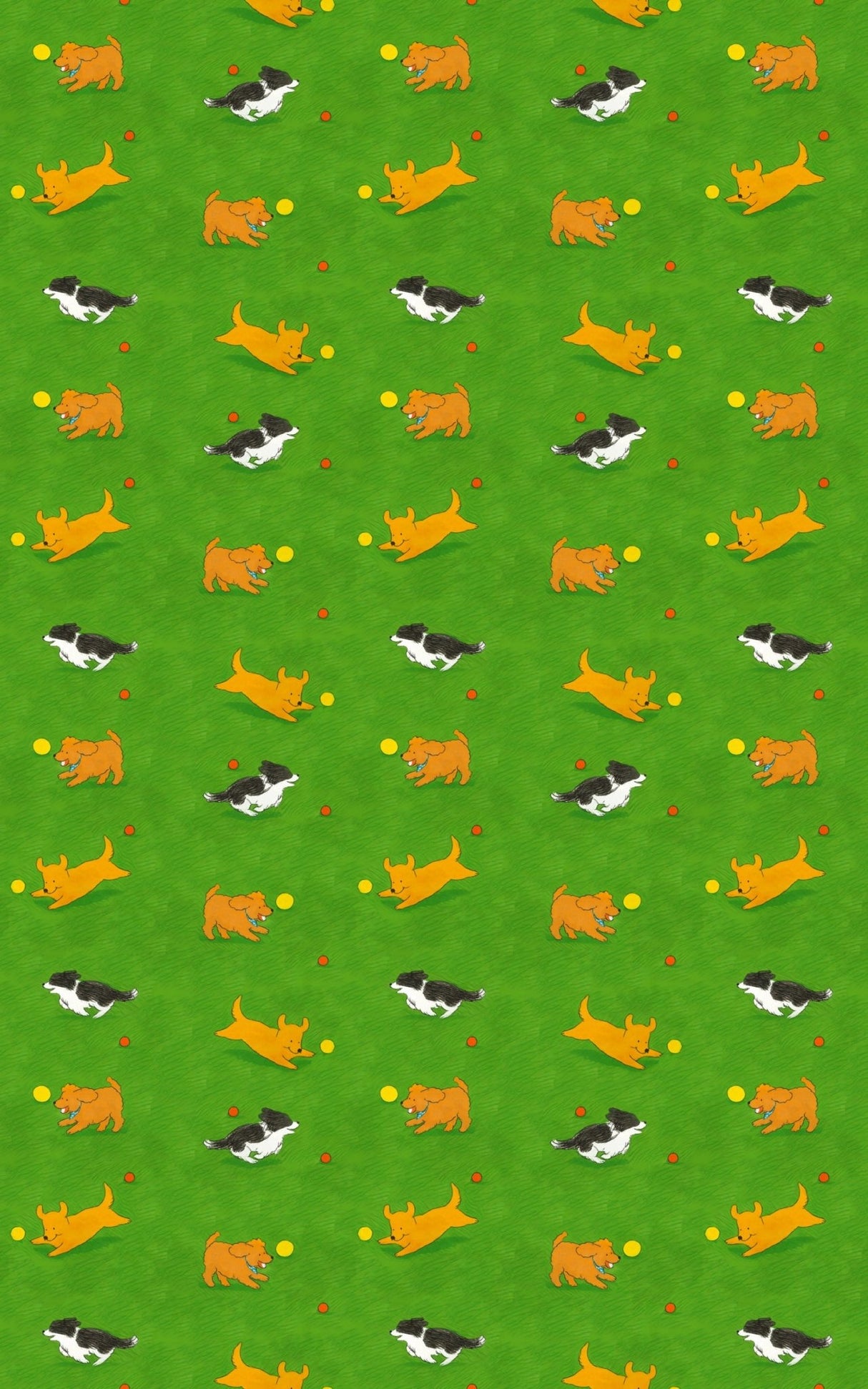 Puppy Park Afternoon - London Penny Gift Wrap
