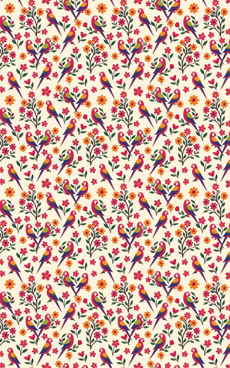 Rainforest Birds Chorus - London Penny Gift Wrap
