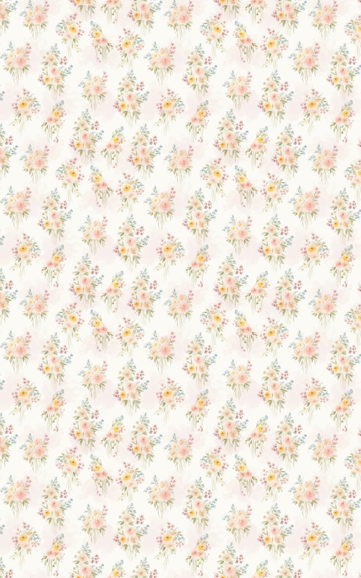 Pastel Petal Bouquet - London Penny Gift Wrap