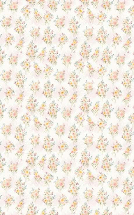 Pastel Petal Bouquet - London Penny Gift Wrap