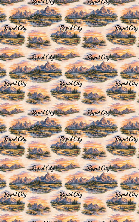 Rapid City Black Hills Light - London Penny Gift Wrap