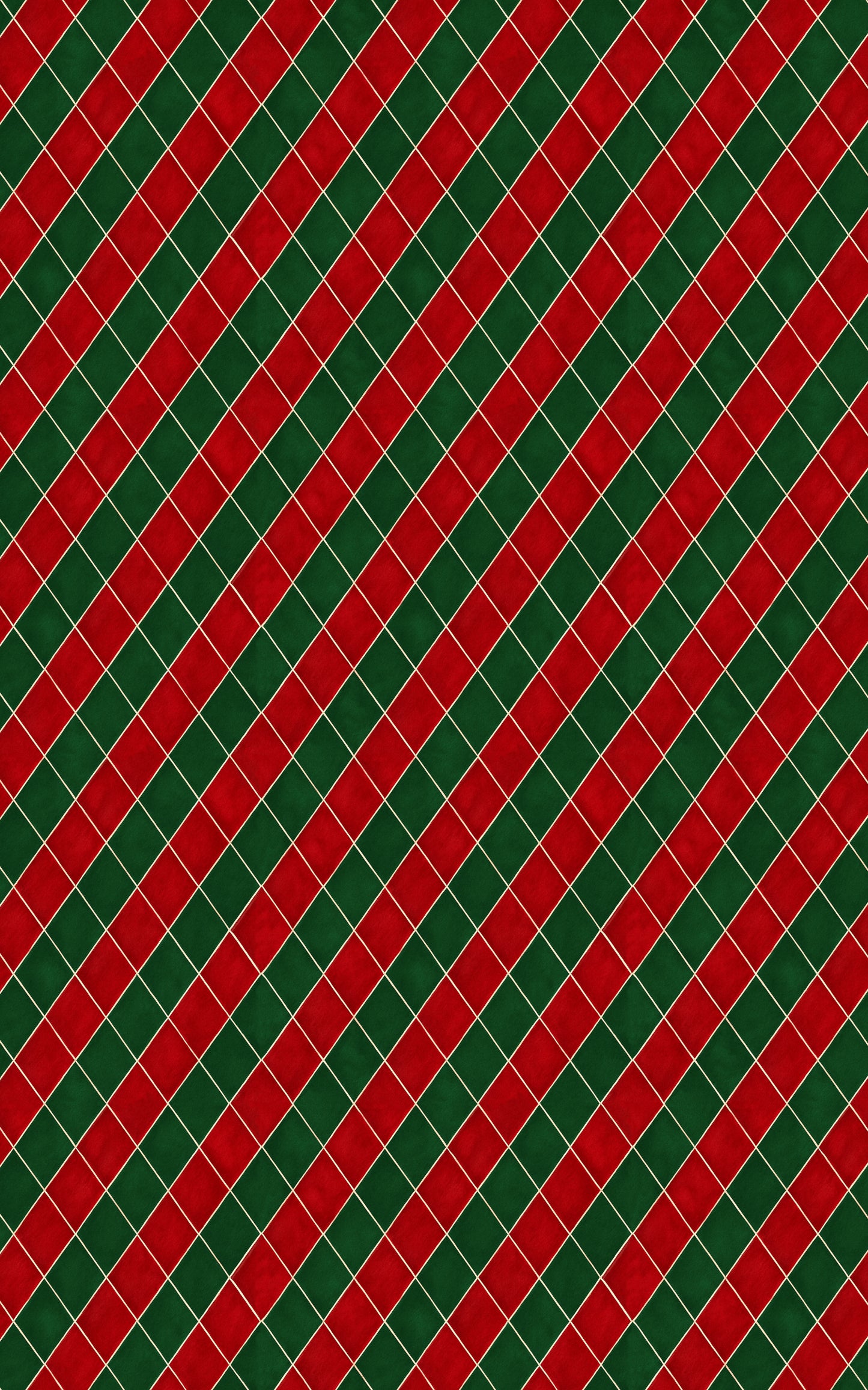 Red & Green Argyle